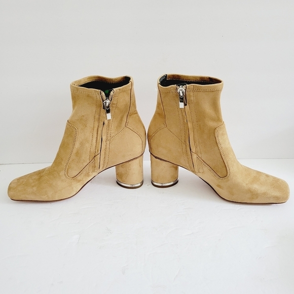 NEW Franco Sarto L-Pisabooty Beige Ankle Boot Tan Size 7.5 - Picture 3 of 7